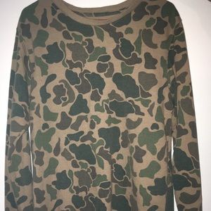 Camo Long Sleeve T-Shirt